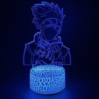 Anime Kakashi Hatake 3D lampe